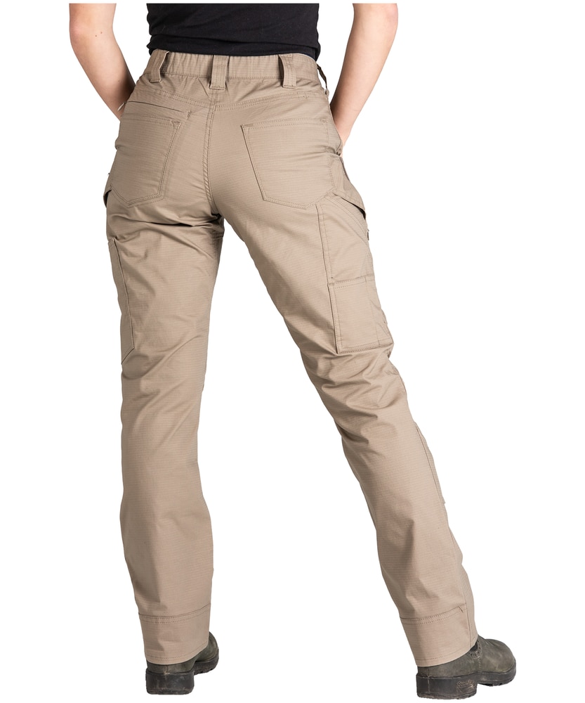 Dovetail Workwear Womens Saddle Brown Stretch Canvas Work Pants 18 x 30  in the Work Pants department at Lowescom