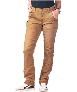 Dovetail Women's Maven X Canvas Mid Rise Slim Leg Work Pants
