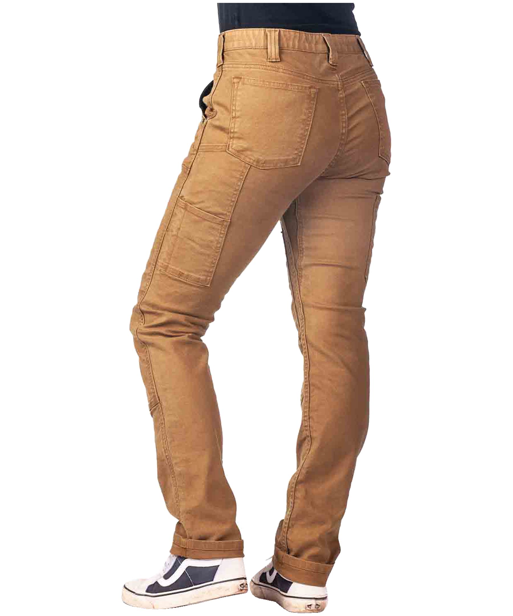 Dovetail Women's Maven X Canvas Mid Rise Slim Leg Work Pants