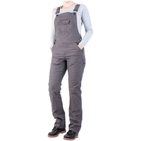 Salopette de travail en toile pour femmes, Dovetail Workwear, Freshley Front_Angled_Left