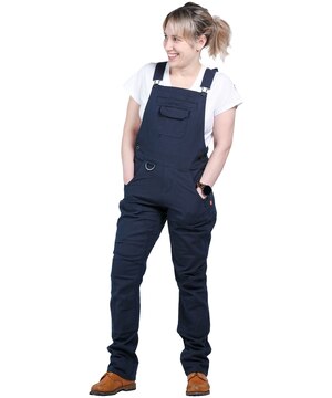 Salopette de travail à panneau de siège rabattable pour femmes, Dovetail Workwear, Freshley