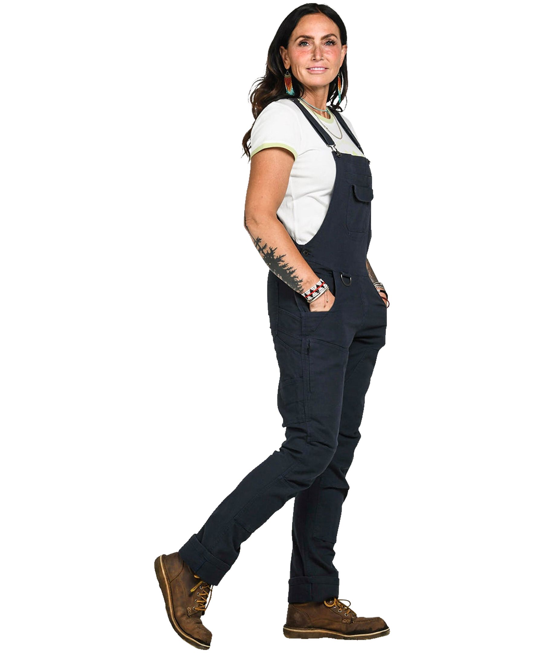 Dovetail Women's Freshley Drop Seat Work Overalls