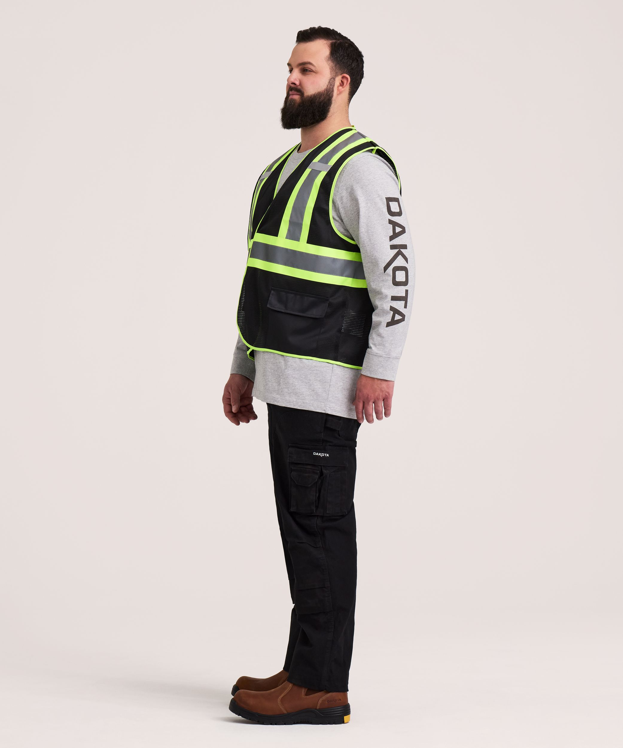 Aggressor Class 1 Hi-Vis Safety Vest