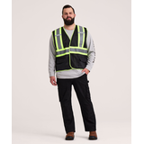 Veste de sécurité à haute visibilité de catégorie 1, Aggressor Front_Flat