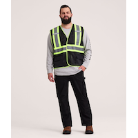 Veste de sécurité à haute visibilité de catégorie 1, Aggressor Front_Flat