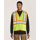 Aggressor Class 2 Hi-Vis Safety Vest Front_Flat