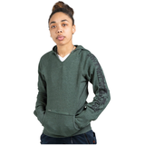 Chandail de travail en molleton avec poche kangourou pour femmes, Dovetail Workwear, Anna Front_Three_Fourths_Angled_Left