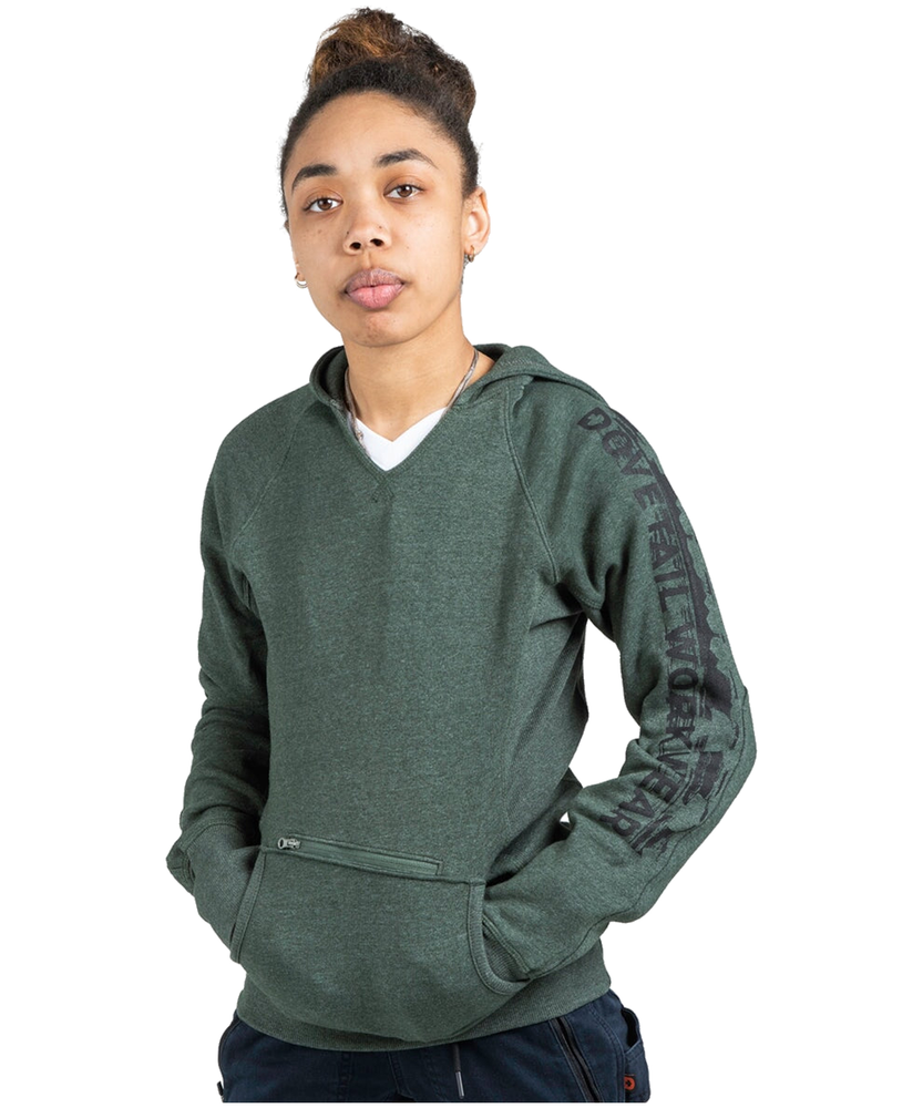 Dovetail Workwear Women s Anna Kangaroo Pocket Fleece Work