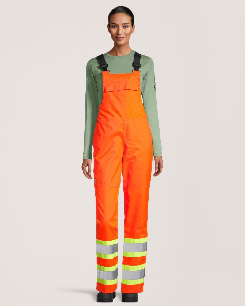 HELLY HANSEN WORK WEAR オーバーオール Helly Hansen Workwear Men's Alta CSA Hi-Vis Waterproof
