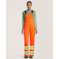 Salopette étanche à l'eau isolée à haute visibilité pour femmes, Alta, Helly Hansen Front_Flat