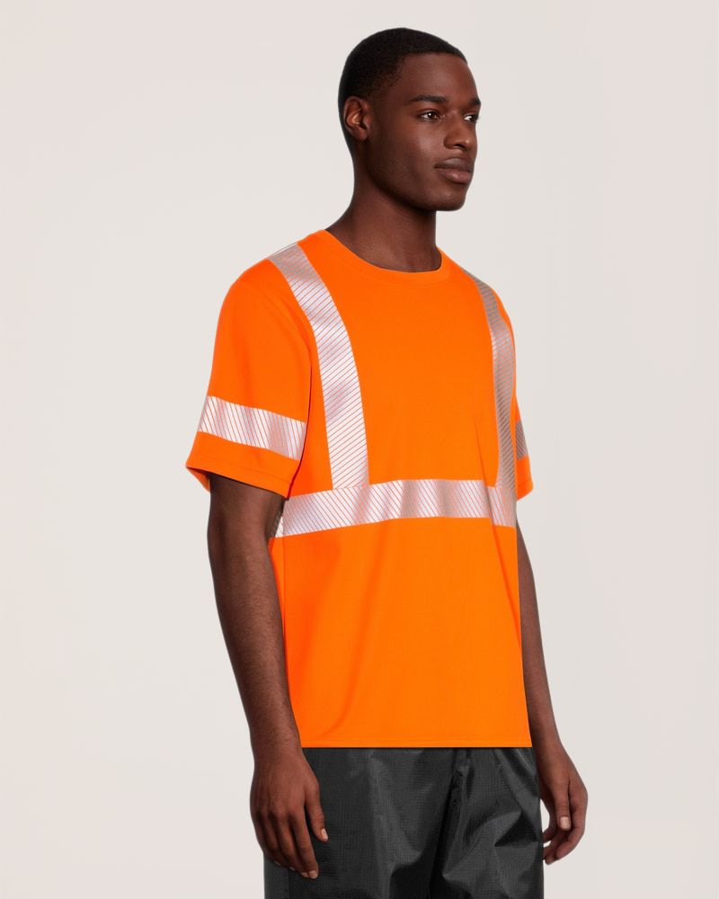 Dakota WorkPro Series Men's Hi-Vis Tick and Mosquito Repellant Short Sleeve Work T Shirt