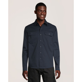 Chemise de travail à manches longues en coton extensible pour hommes, série WorkPro, Dakota