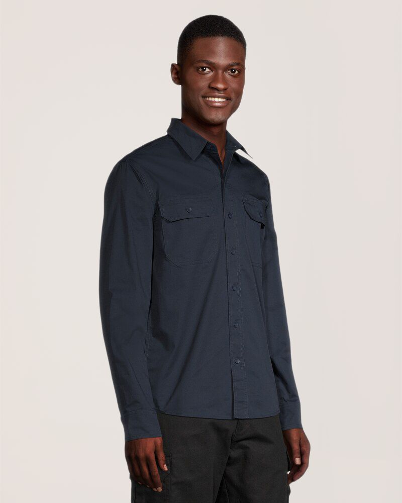 Dakota WorkPro Series Men's Stretch Cotton Long Sleeve Shirt