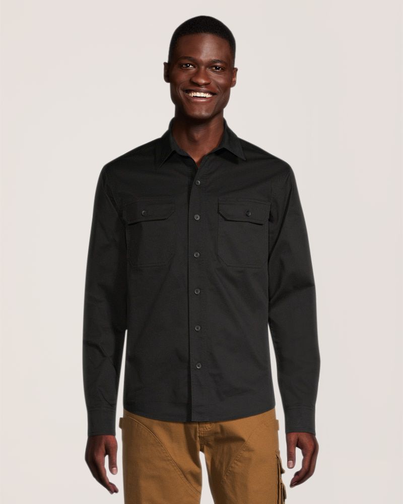 Dakota WorkPro Series Men's Stretch Cotton Long Sleeve Shirt