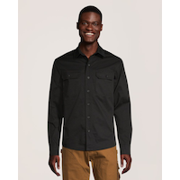 Dakota WorkPro Series Men's Stretch Cotton Long Sleeve Shirt Front_Flat