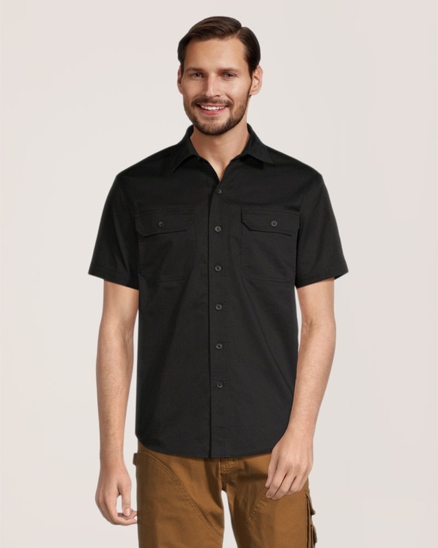 Dakota WorkPro Series Men's Stretch Cotton Short Sleeve Shirt