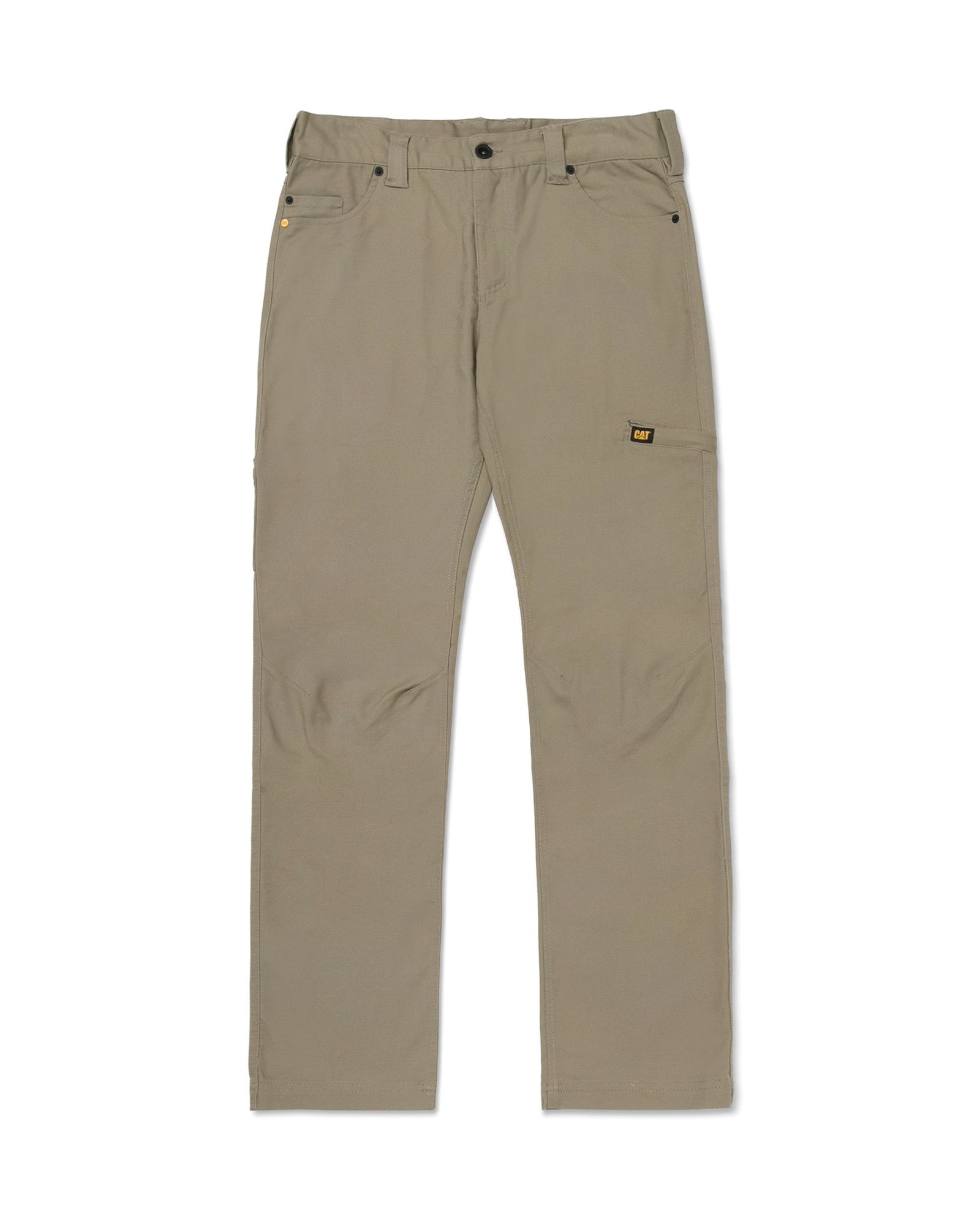 Pantalon de travail extensible tout usage de coupe étroite et à taille haute en toile pour femmes, CAT