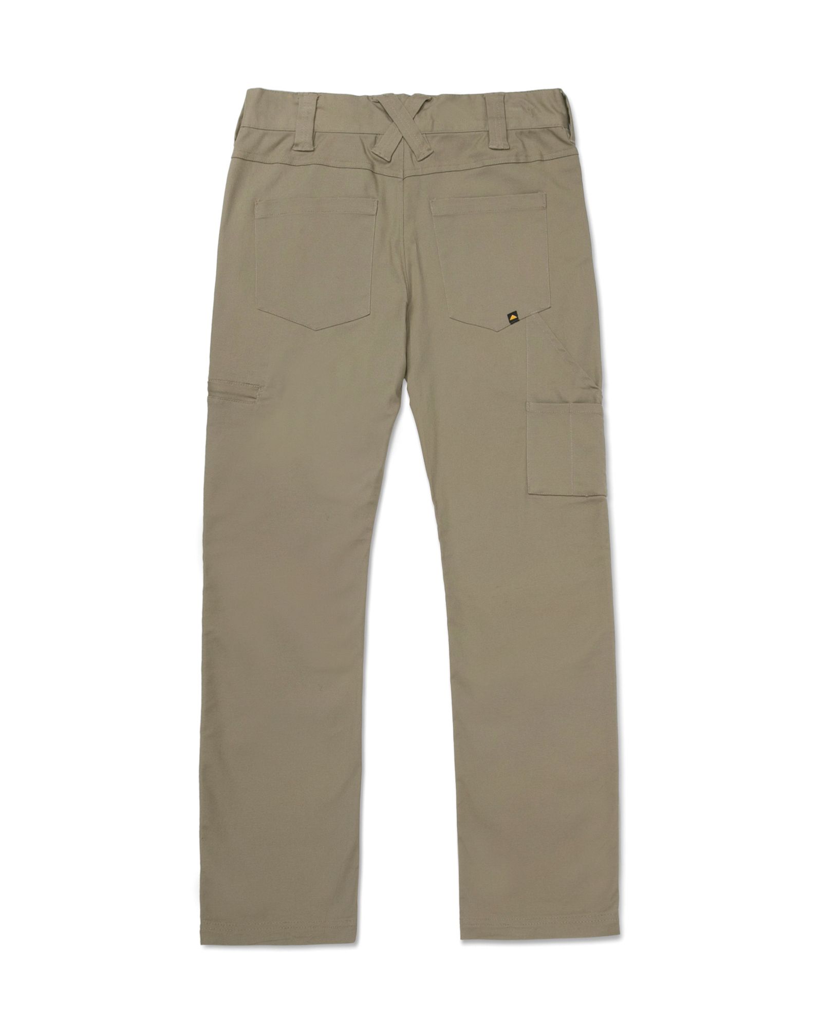 Pantalon de travail extensible tout usage de coupe étroite et à taille haute en toile pour femmes, CAT