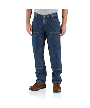 Jean de bûcheron tout usage à coupe ample et à panneaux avant doubles pour hommes, Carhartt