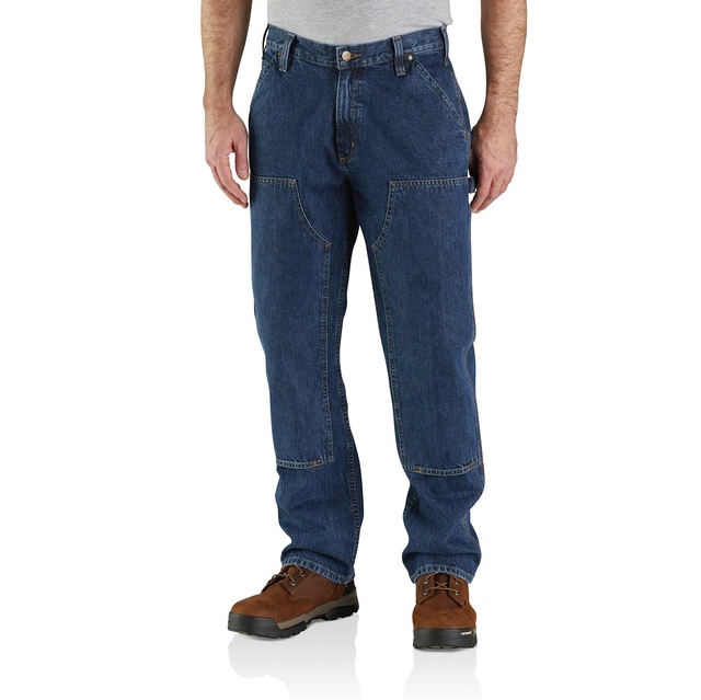 Jean de bûcheron tout usage à coupe ample et à panneaux avant doubles pour hommes, Carhartt
