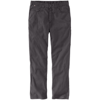 Pantalon de travail Rugged Flex en toile ignifuge à coupe décontractée pour hommes, Carhartt Front_Flat