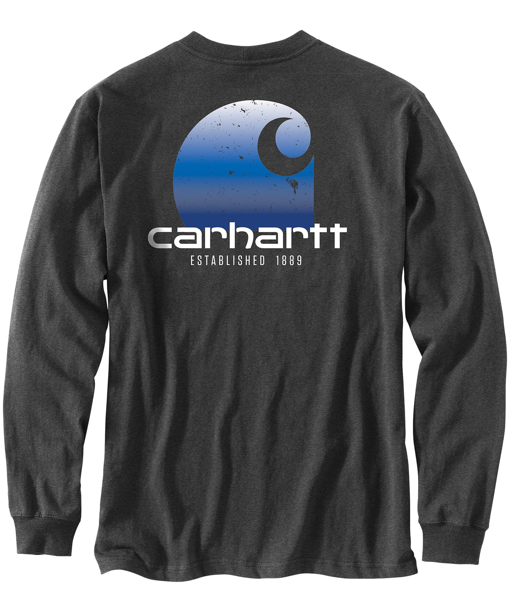 Carhartt Men's Relaxed Fit Heavyweight Long Sleeve Graphic T Shirt | Marks