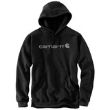 Carhartt Men's Midweight Chest Logo Hoodie Sweatshirt Front_Flat