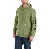 Carhartt Men's Logo Sleeve Pullover Hoodie Front_Angled_Left