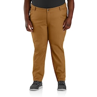 Carhartt Women's The Essential Canvas Pants Front_Flat