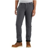 Pantalon de travail doublé en toile L'Essentiel pour femmes, Carhartt Front_Flat