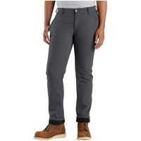 Carhartt Women's The Essential Lined Canvas Pants Front_Flat