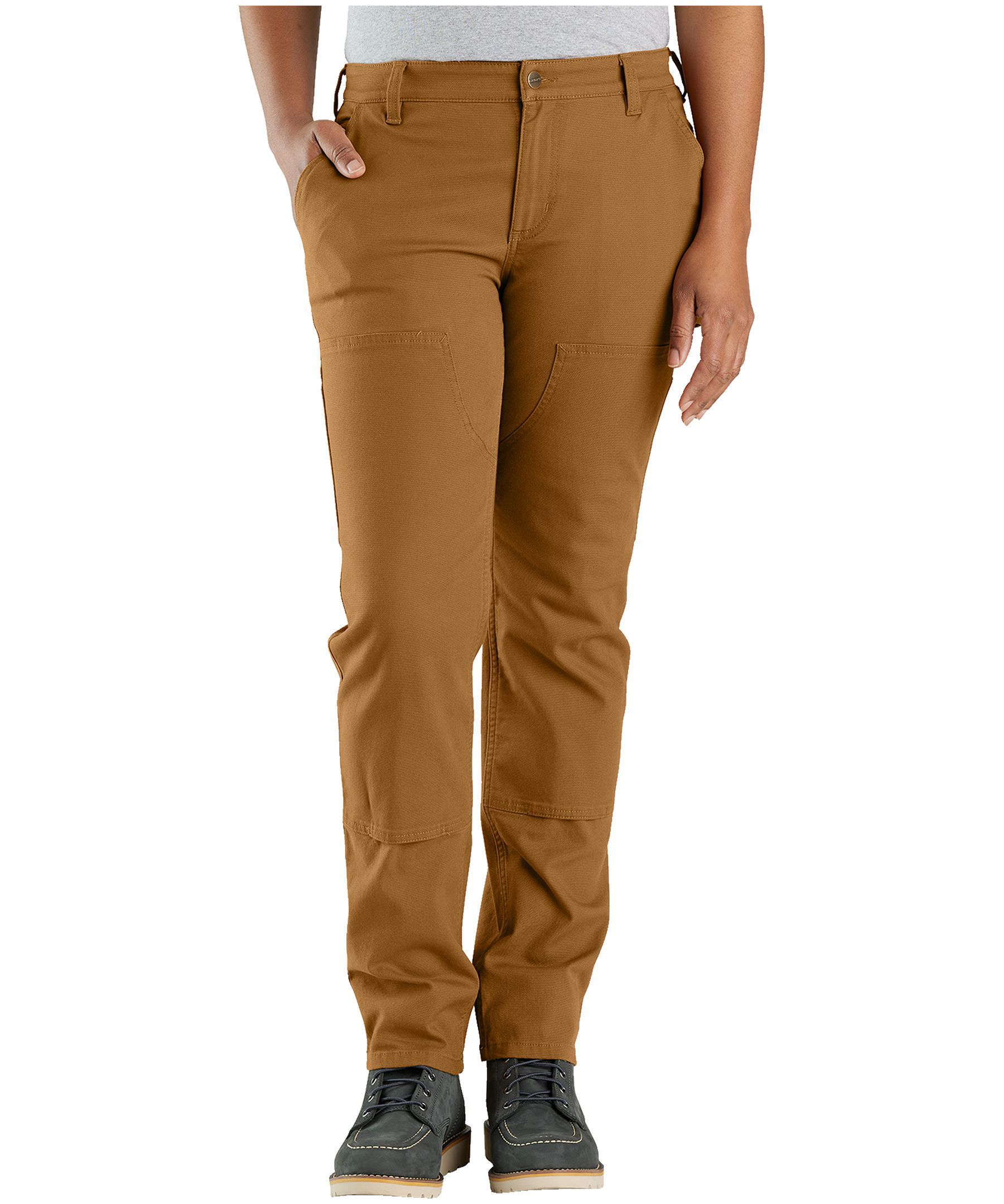 Carhartt Women's The Essential Canvas Double-Front Pants