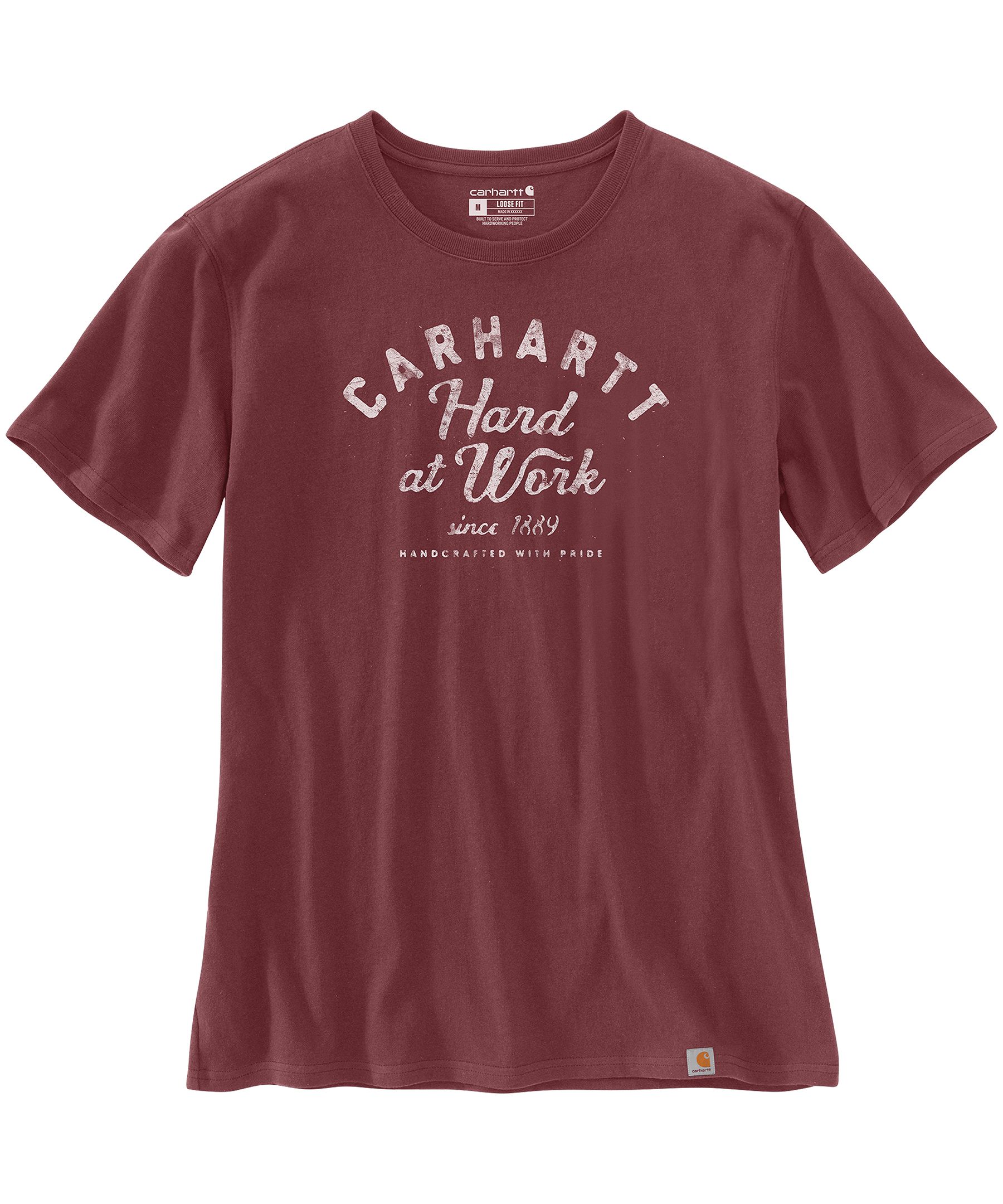 Carhartt Women's Hard at Work Loose Fit Graphic T Shirt