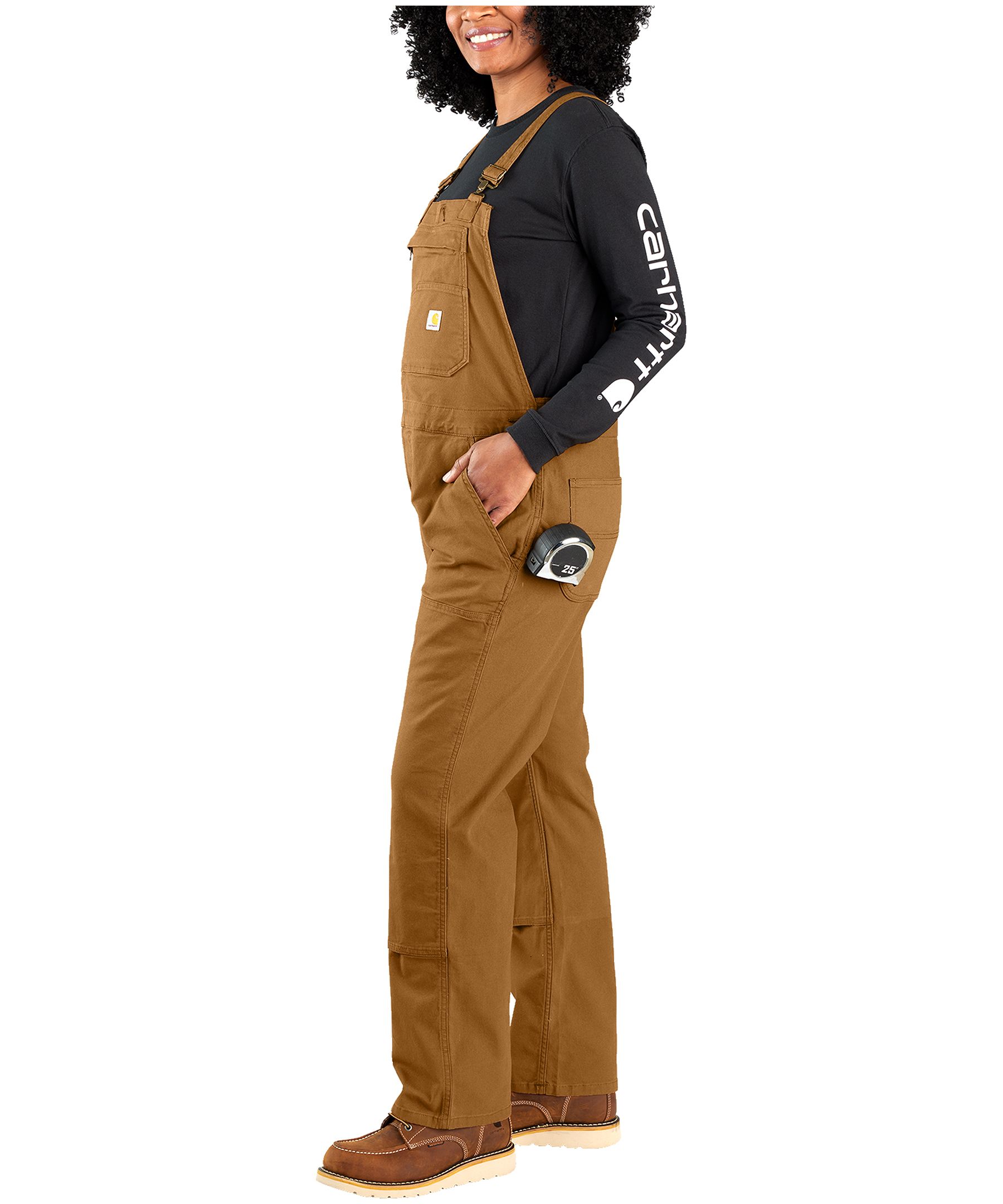 Carhartt】 DOUBLE-FRONT BIB レデ イスオーバーオール Carhartt