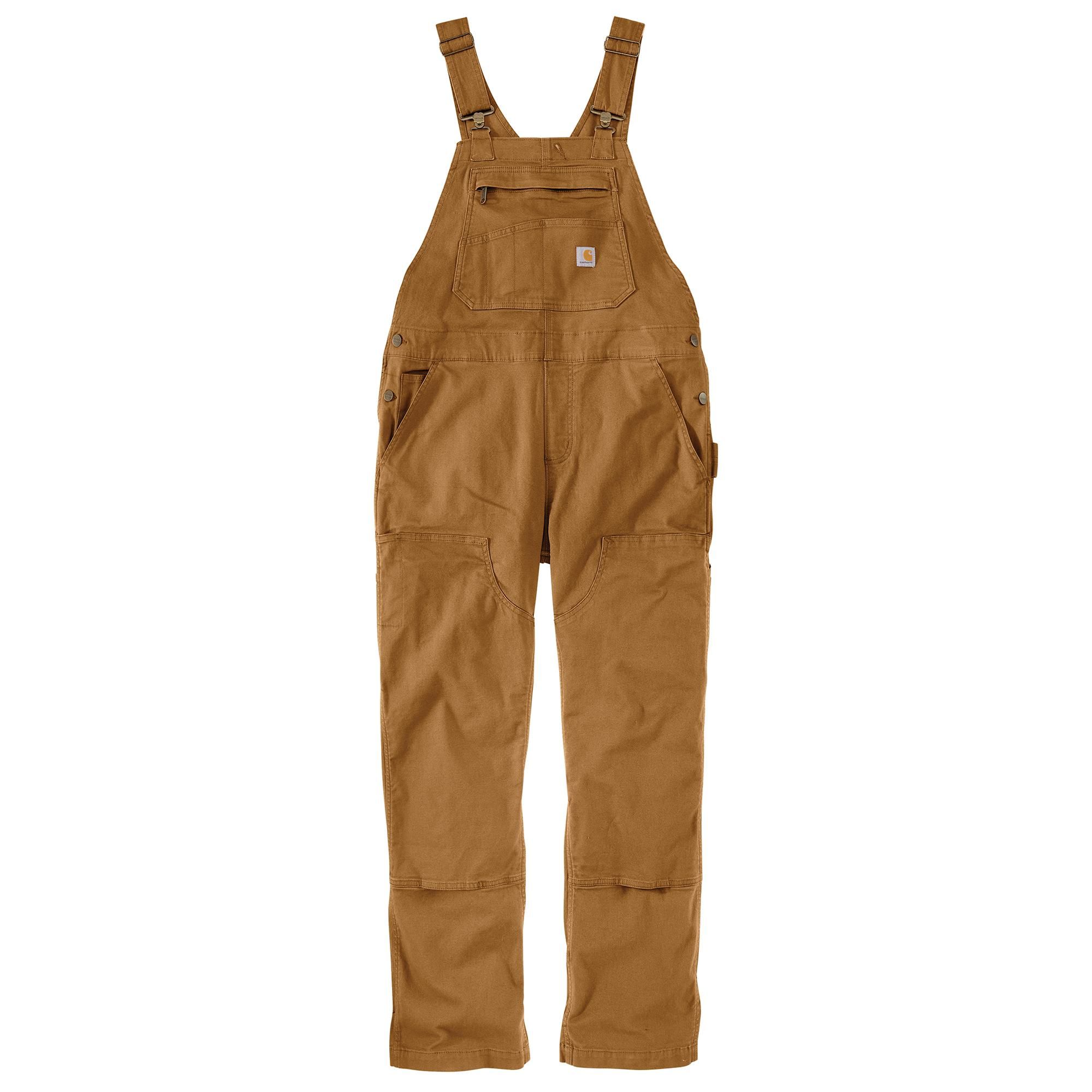 Carhartt Women's Rugged Flex Loose Fit Double Front Canvas Bib