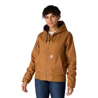 Carhartt Women's Washed Duck Loose Fit Insulated Active Jacket with Hood