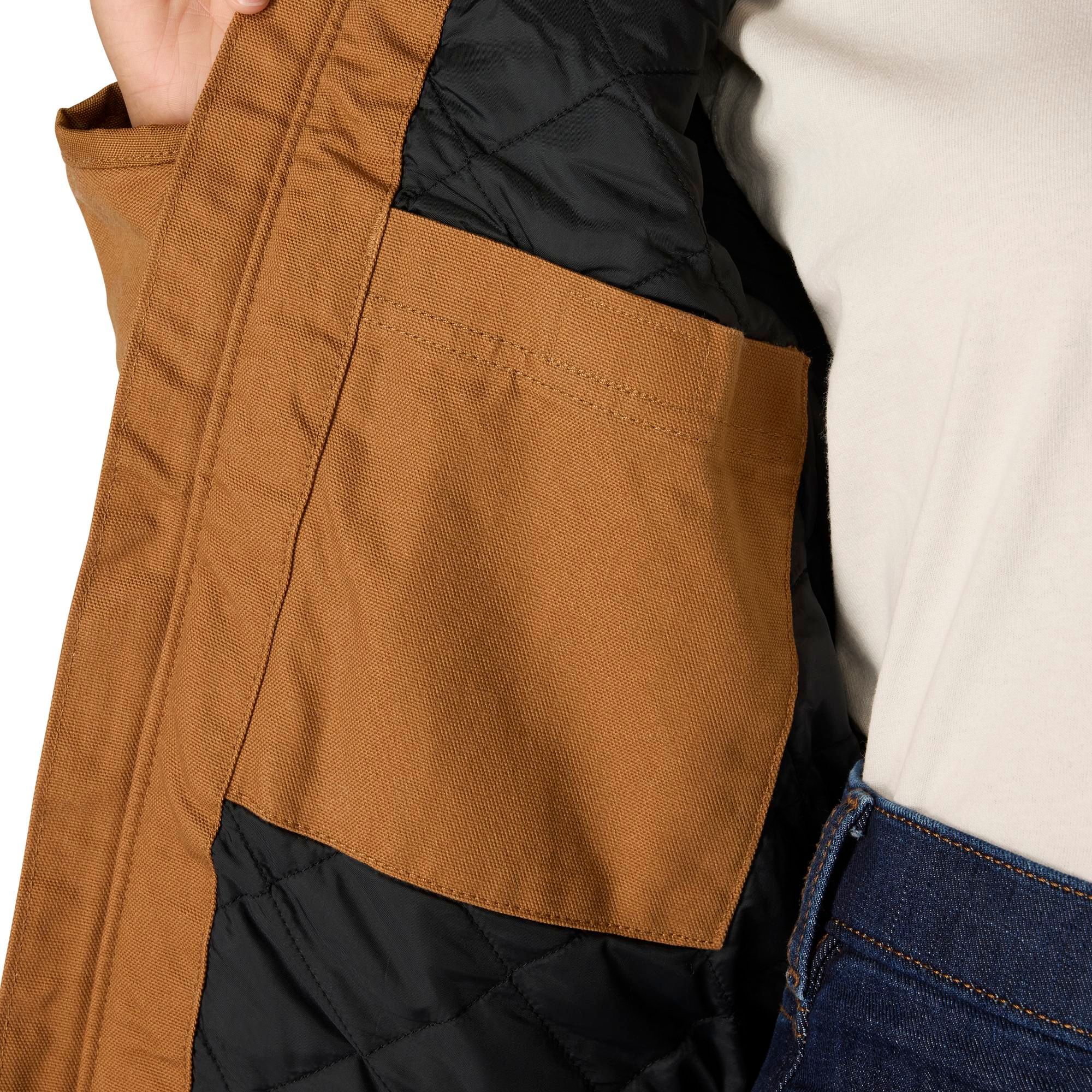 Carhartt Women's Washed Duck Loose Fit Insulated Active Jacket with Hood