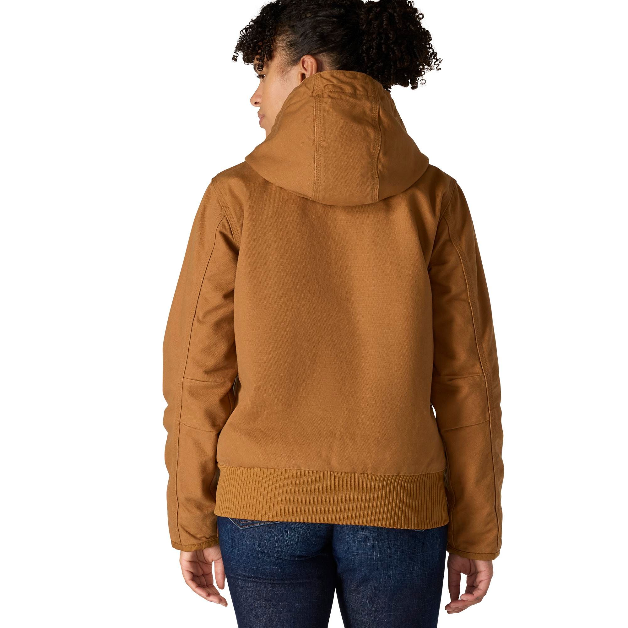 Carhartt Women's Washed Duck Loose Fit Insulated Active Jacket with Hood