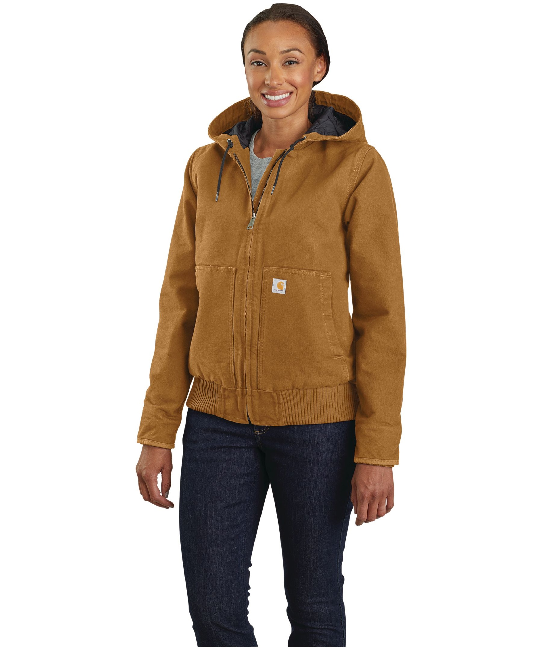 Carhartt Women's Washed Duck Loose Fit Insulated Active Jacket with
