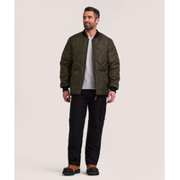 Veste isotherme haute visibilité pour hommes, série WorkPro, Dakota Front_Flat