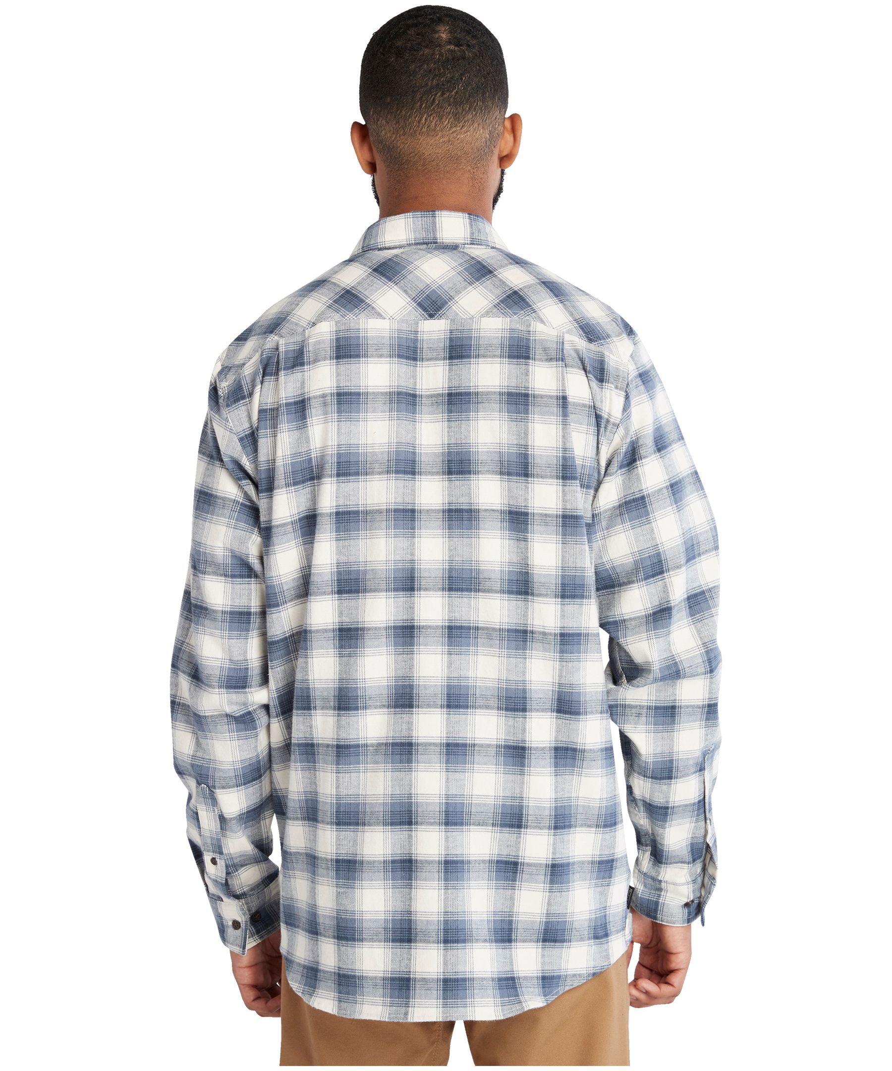 Chemise en flanelle légère à coupe originale et à manches longues pour hommes, Woodfort, Timberland Pro