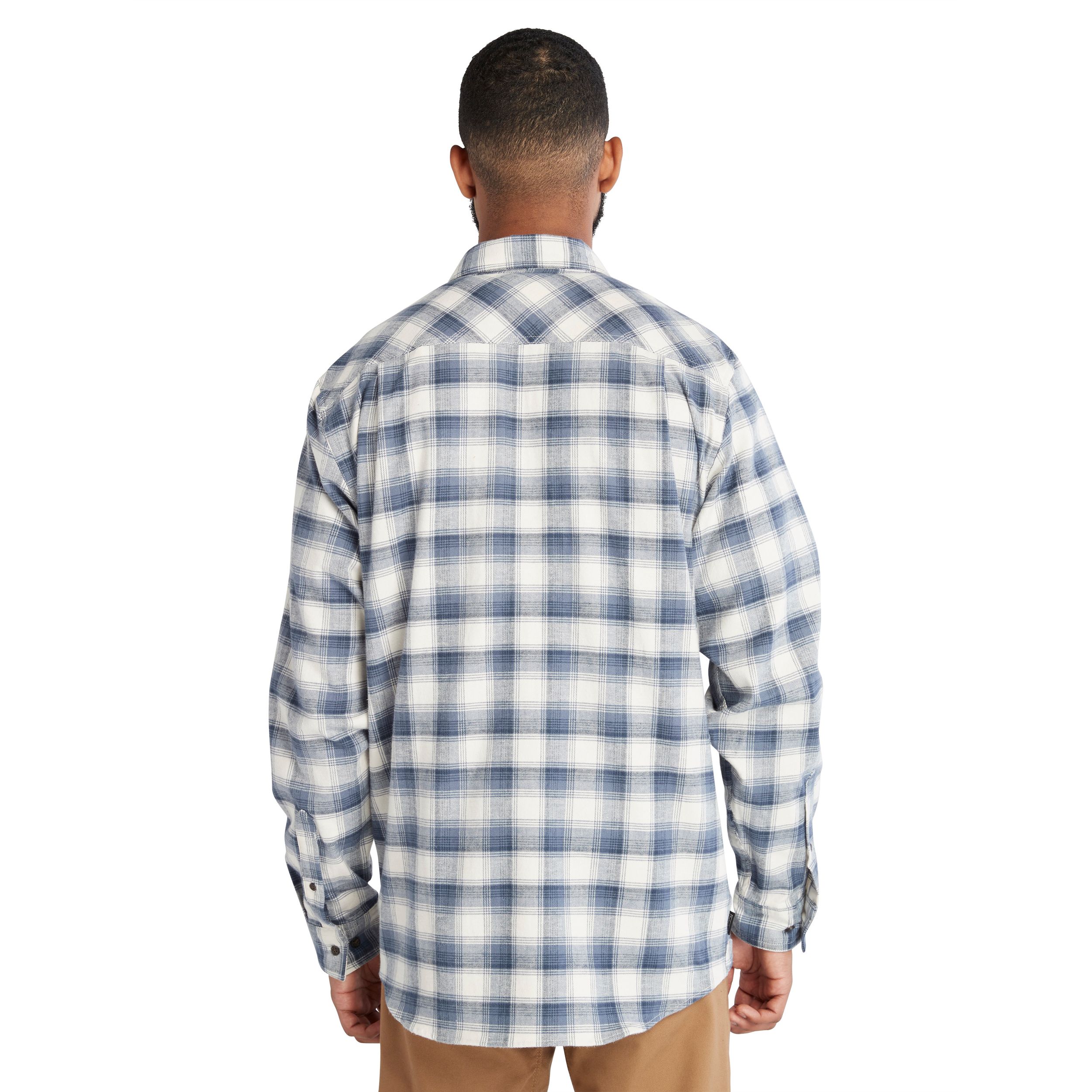 Chemise en flanelle légère à coupe originale et à manches longues pour hommes, Woodfort, Timberland Pro