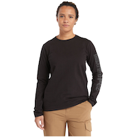 Timberland PRO Women's Sleeve Logo Long Sleeve T Shirt