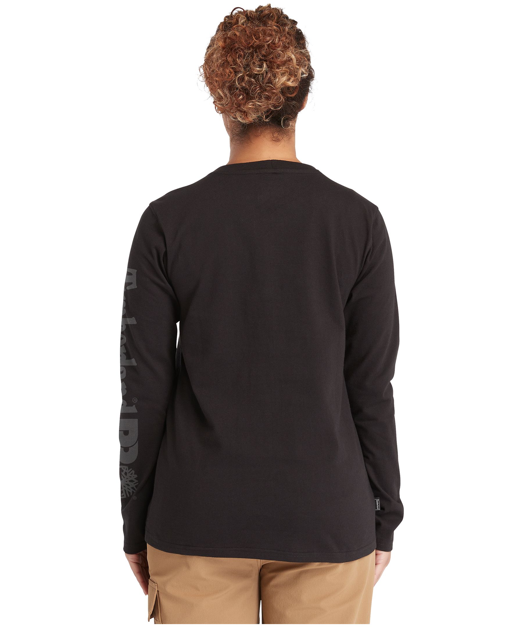 Timberland PRO Women's Sleeve Logo Long Sleeve T Shirt