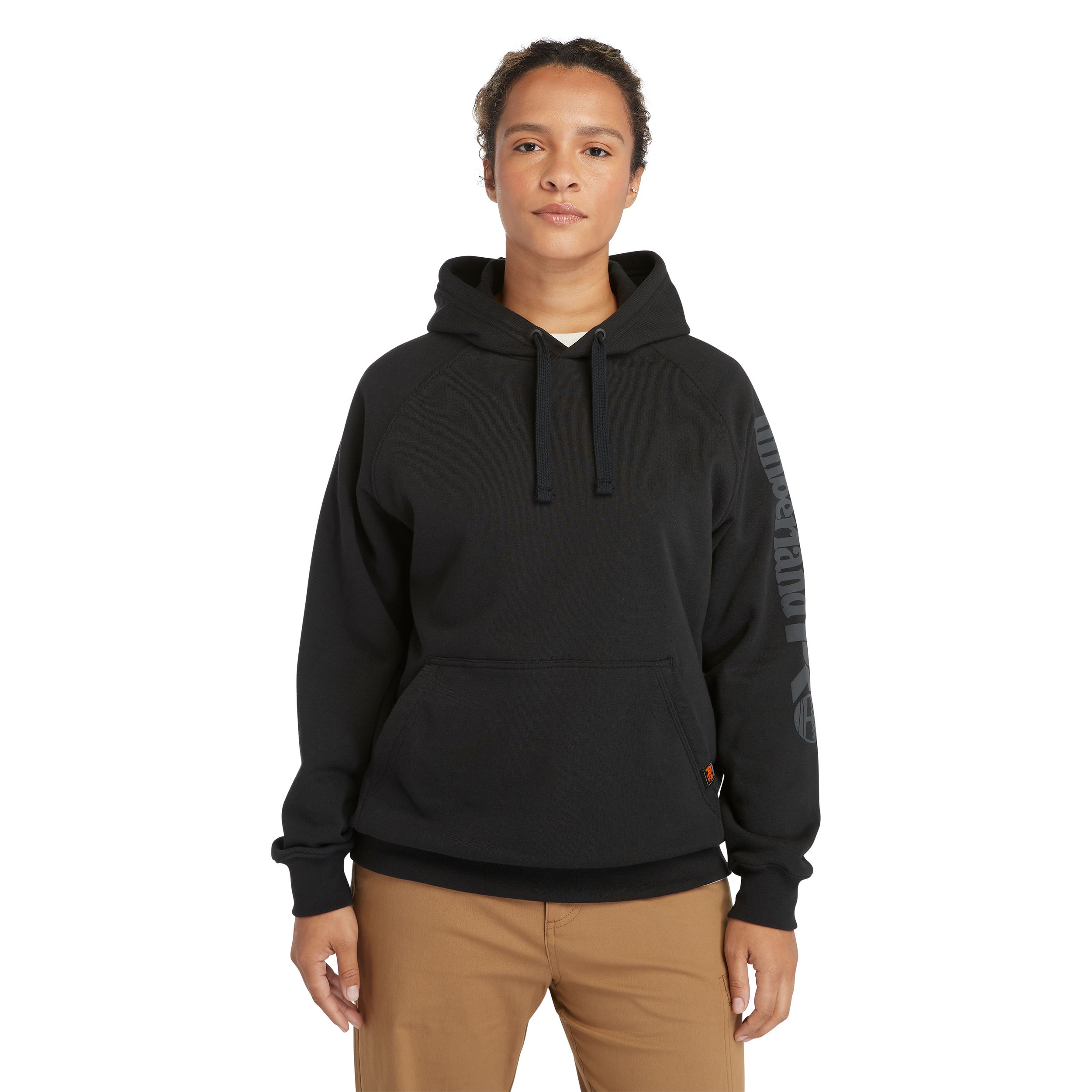 Chandail à capuche à coupe originale et à manches raglan avec logo sur la manche pour femmes, Honcho Sport, Timberland Pro