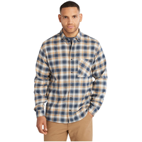 Chemise en flanelle légère à coupe originale et à manches longues pour hommes, Woodfort, Timberland Pro Front_Flat