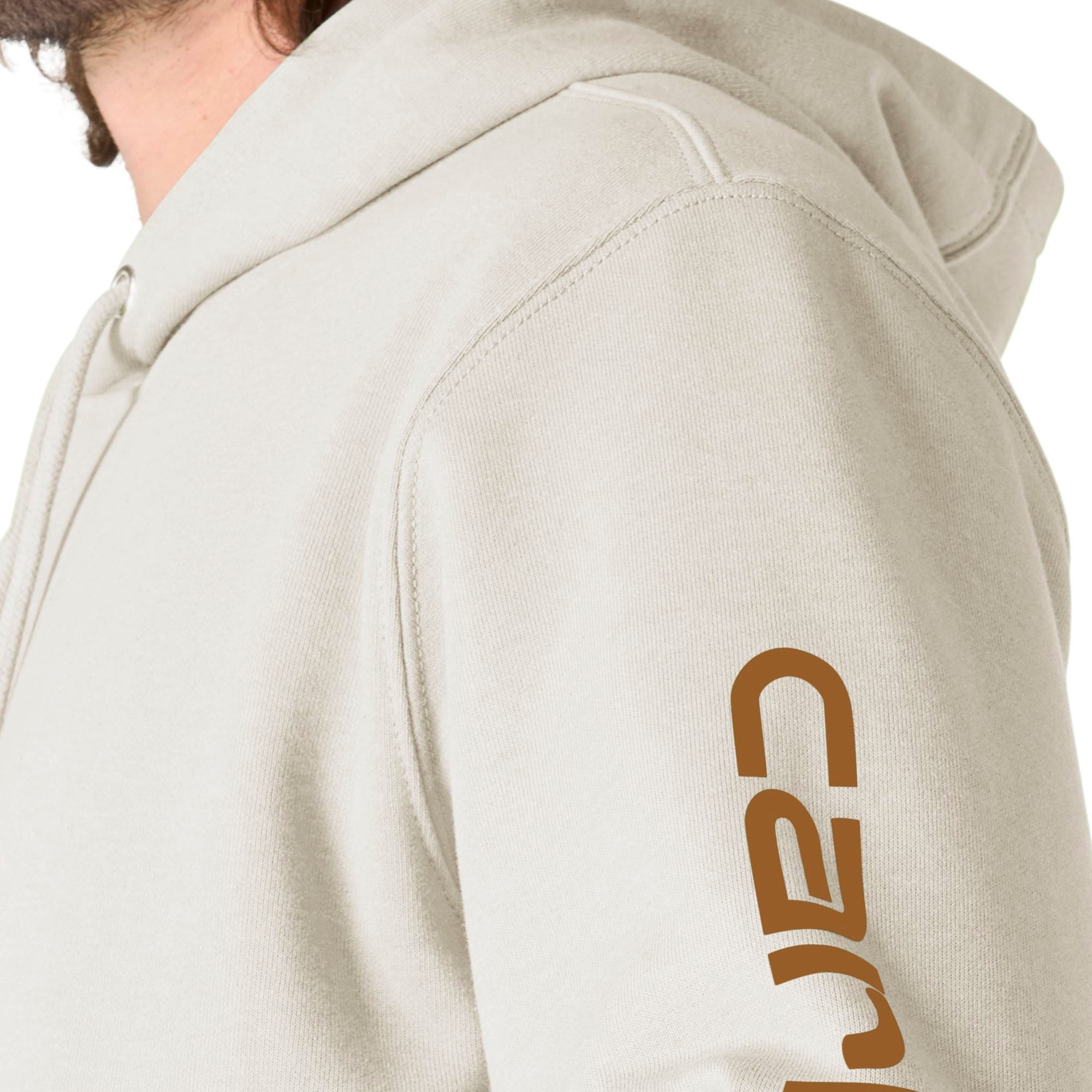 Carhartt Men's Logo Sleeve Pullover Hoodie