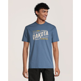 Dakota WorkPro Series Men's Tread Mark Logo Cotton T Shirt Front_Flat