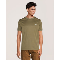 T-shirt de travail à manches courtes avec FRESHTECHMD, et chasse-tiques et chasse-moustiques pour hommes, série WorkPro, Dakota Front_Flat