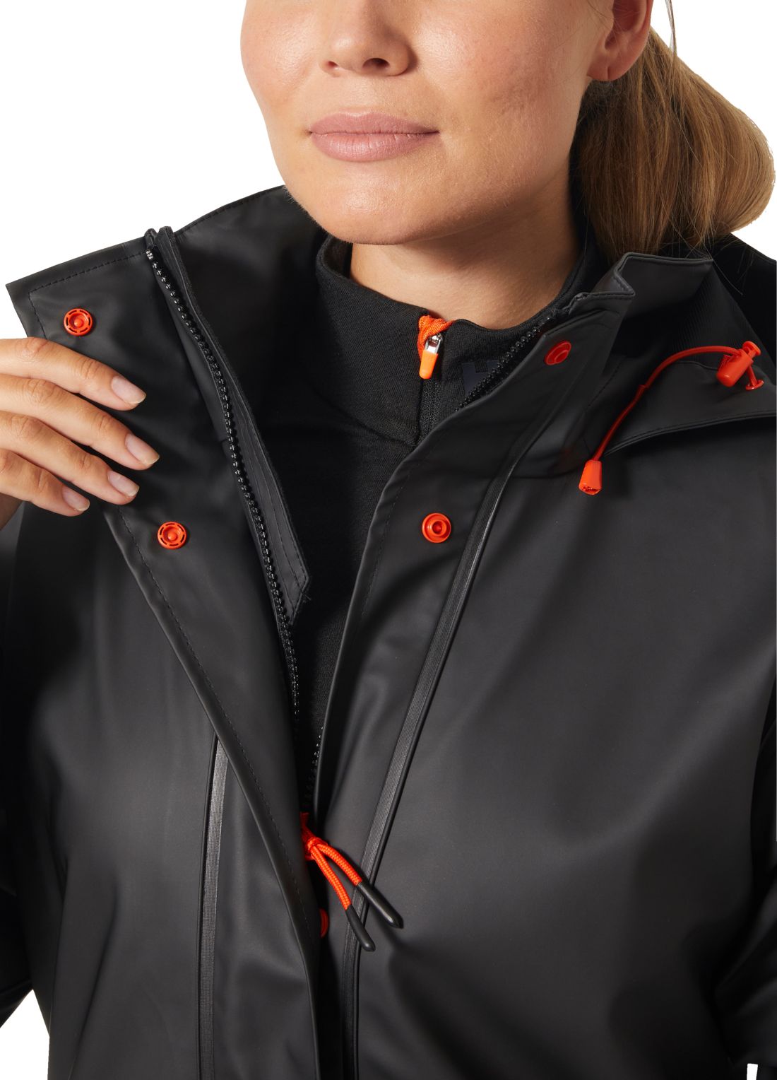 Helly Hansen Workwear Women's Gale PU Waterproof Rain Jacket
